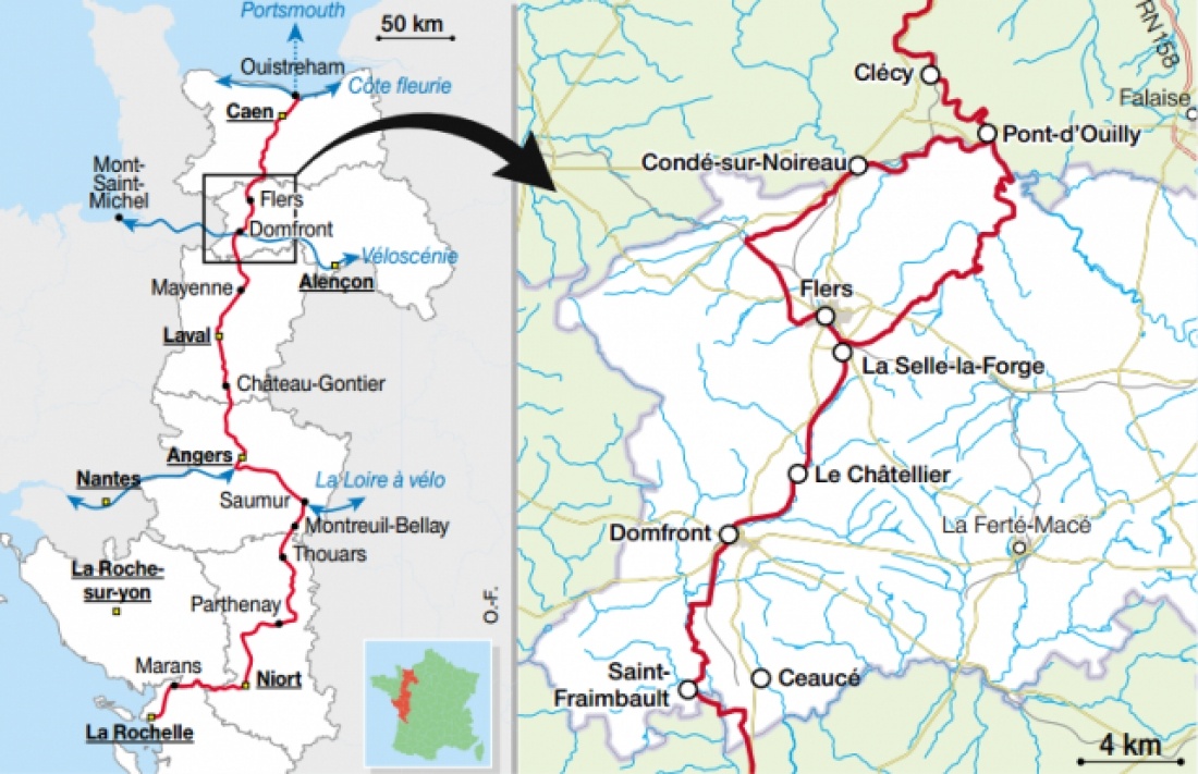 Carte V&eacute;lo Francette